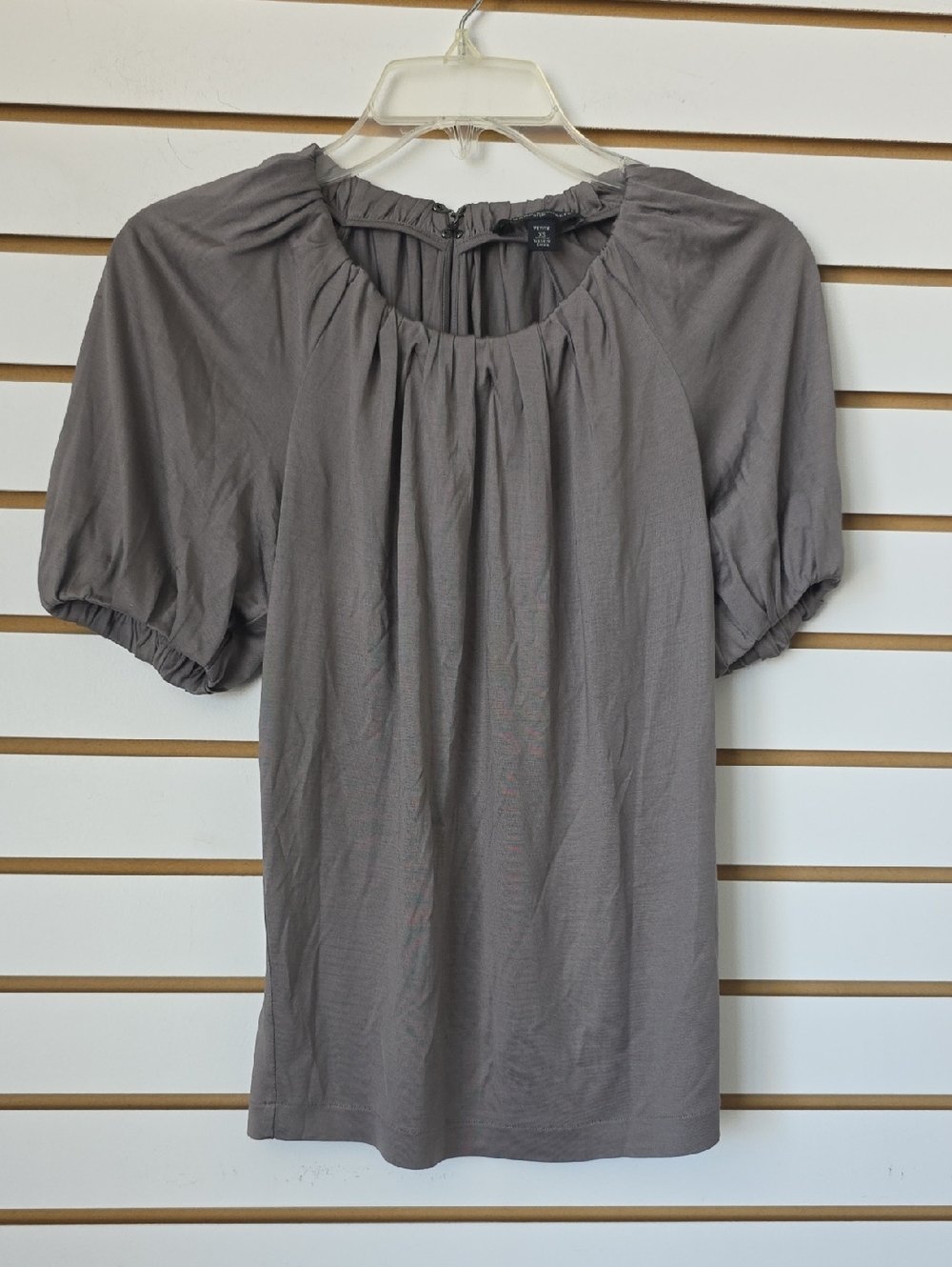 BR Silk Peasant Top XSP